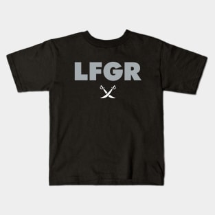 LFGR - Black Kids T-Shirt